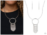 Pharaoh Paradise - Silver Necklace