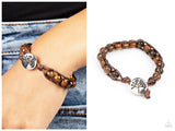 Seasonal Bounty - Brown Bracelet