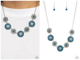 Farmers Market Fashionista - Blue Necklace