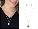 Springtime Twinkle - Blue Necklace