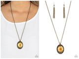 Prairie Passion - Orange Necklace