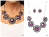 Detail Orientated - Purple Necklace