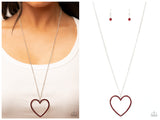 Va-Va-VALENTINE - Red Necklace