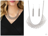 Metro Mirage - Silver Necklace