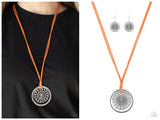 One MANDALA Show - Orange Necklace