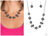 Fleek and Flecked - Black Necklace