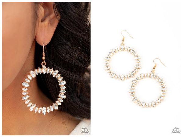 Glowing Reviews - Gold Earring