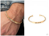 Keep Calm and Believe - Gold Bracelet