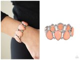 Flamboyant Tease - Orange Bracelet