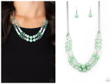Vera-CRUZIN - Green Necklace