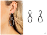 Harmonic Hardware - Black Post Earring