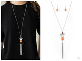 Natural Novice - Orange Necklace