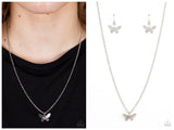 Flutter Love - Pink Necklace