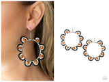 Groovy Gardens - Brown Earring