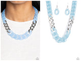 Curb Your Enthusiasm - Blue Necklace