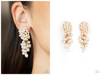 Fabulously Flattering - Gold Post Earring