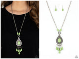 Cowgirl Couture - Green Necklace