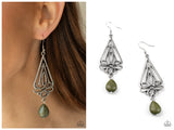 Transcendent Trendsetter - Green Earring