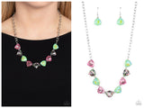 Dreamy Drama - Green Necklace