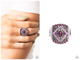 Amplified Aztec - Purple Ring