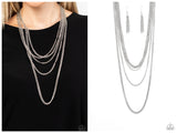 Top of the Food Chain - Silver Necklace