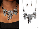 Date Night Nouveau - Silver Necklace