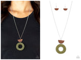 Homespun Stylist - Green Necklace