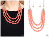 Summer Surprise - Orange Necklace