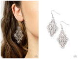 Bustling Blooms - Pink Earring