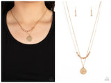 Stunning Supernova - Gold Necklace