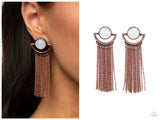 Opal Oracle - Copper Post Earring