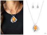 Amazon Amulet - Orange Necklace