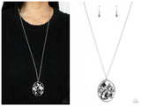 Scandalously Scattered - Silver Necklace