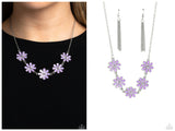 Flora Fantasy - Purple Necklace