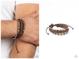 Treasure Tracker - Brown Bracelet