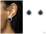 Glowing Dazzle - Blue Post Earring