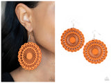 Island Sun - Orange Earring