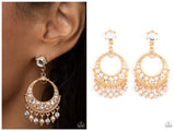 Marrakesh Request - Gold Post Earring