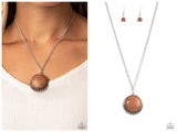 Mojave Moon - Brown Necklace
