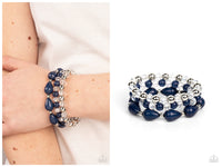 Beachside Brunch - Blue Bracelet