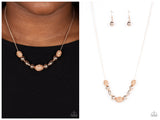 Space Glam - Rose Gold Necklace