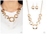 Mechanical Masterpiece - Gold Necklace