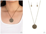 Summer HOMESTEAD - Brass Necklace