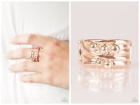 Chance Of Shimmer - Rose Gold Ring