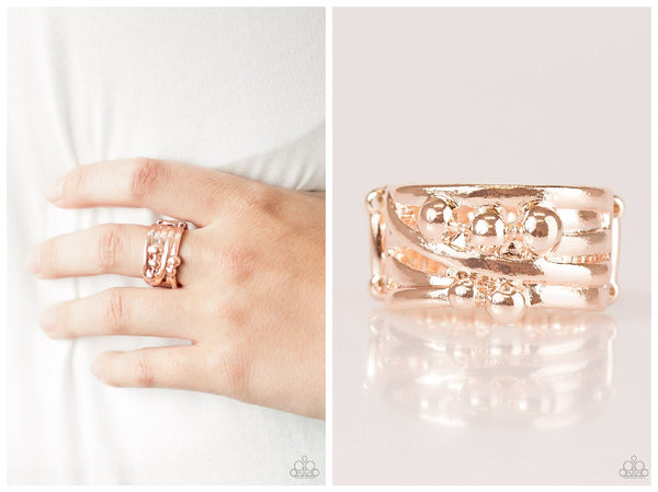 Chance Of Shimmer - Rose Gold Ring