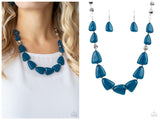 Tenaciously Tangy - Blue Necklace