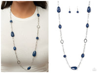 Barcelona Bash - Blue Necklace