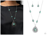 Magical Masquerade - Green Necklace