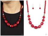 Ten Out of TENACIOUS - Red Necklace