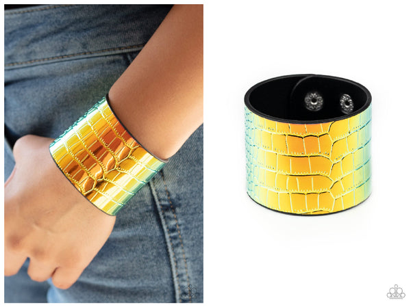 Chroma Croc - Multi Bracelet